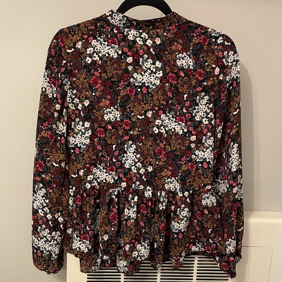 LOFT peplum blouse - Picture 1 of 5